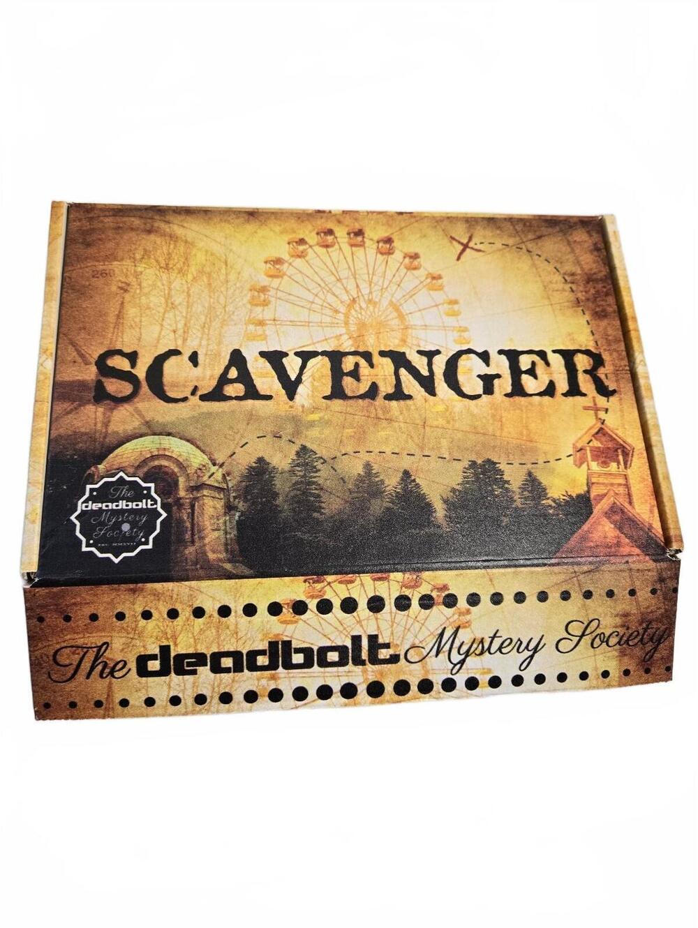 The Deadbolt Mystery Society: Scavenger / Played Once / As New